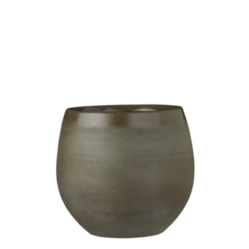 Douro pot rond groen - h23xd26cm