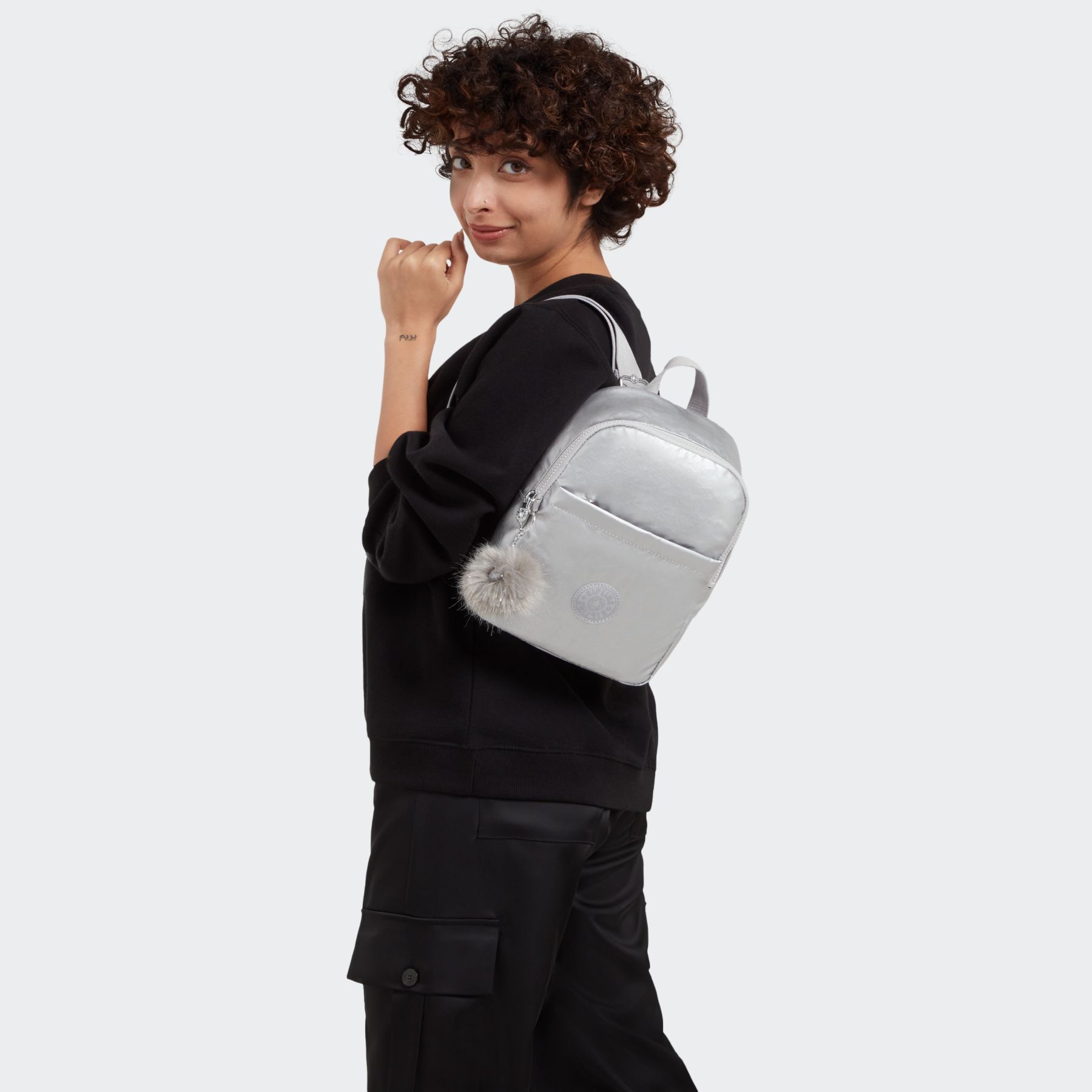 MARLEE Sac à dos compact avec compartiments fonctionnels - Platinum M GG