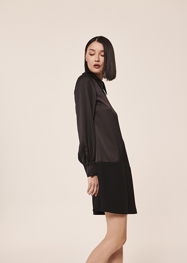 Robe Ravelnoire en satin