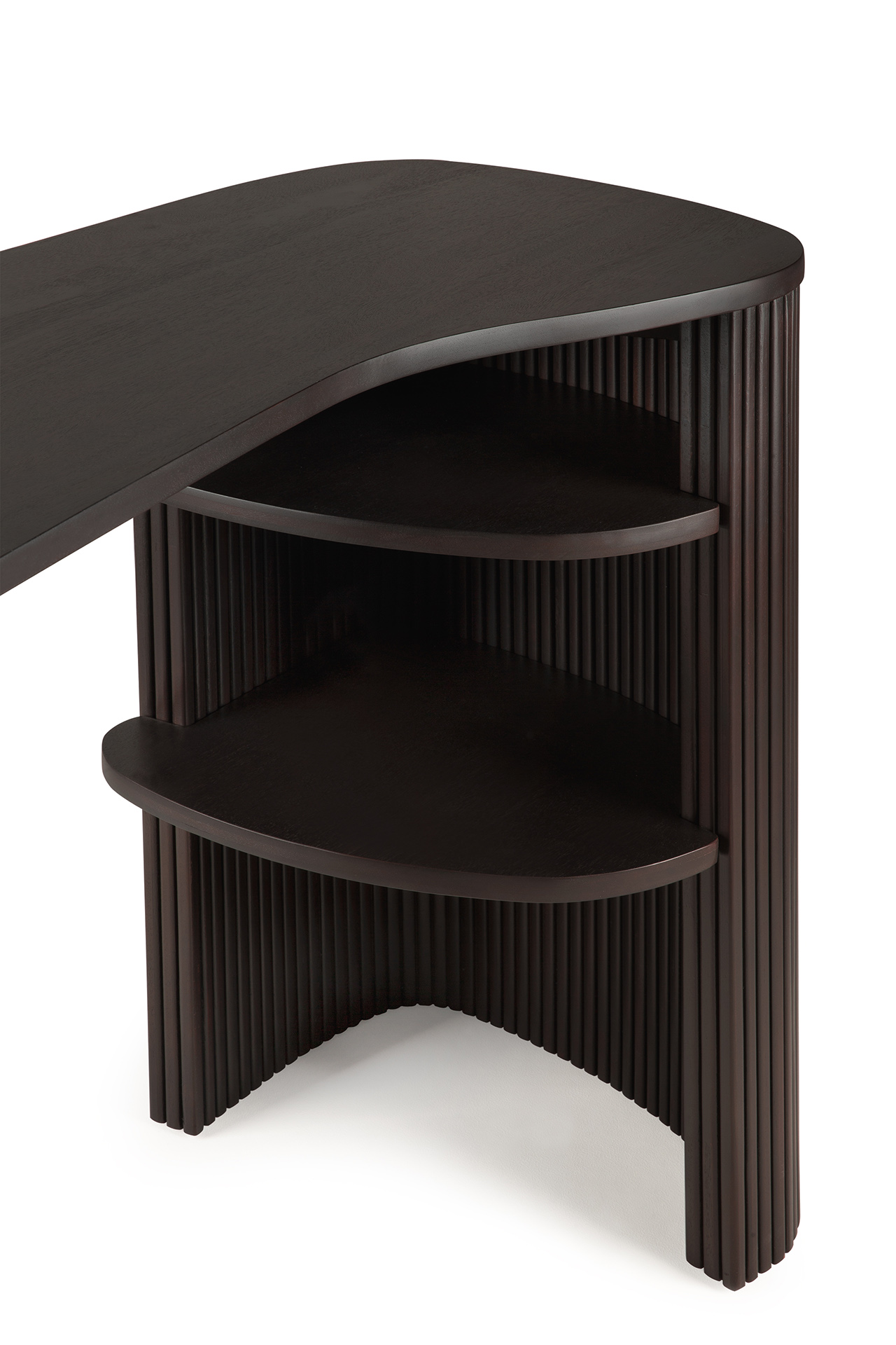 Ethnicraft - Roller Max bureau - mahonie donkerbruin - 137