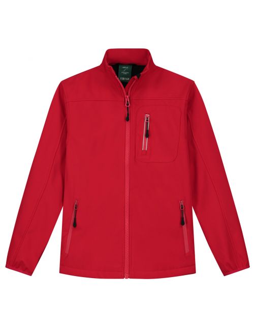 Ardy's Meisjes Softshell Jas Rood - Outdoorjas