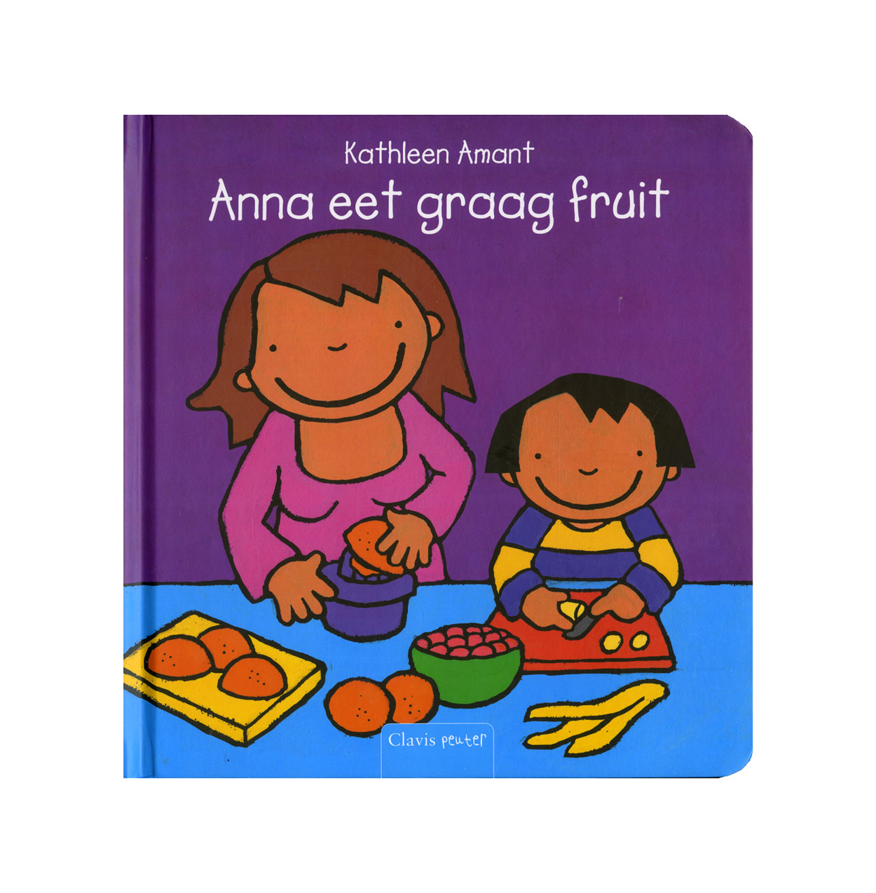 Anna eet graag fruit