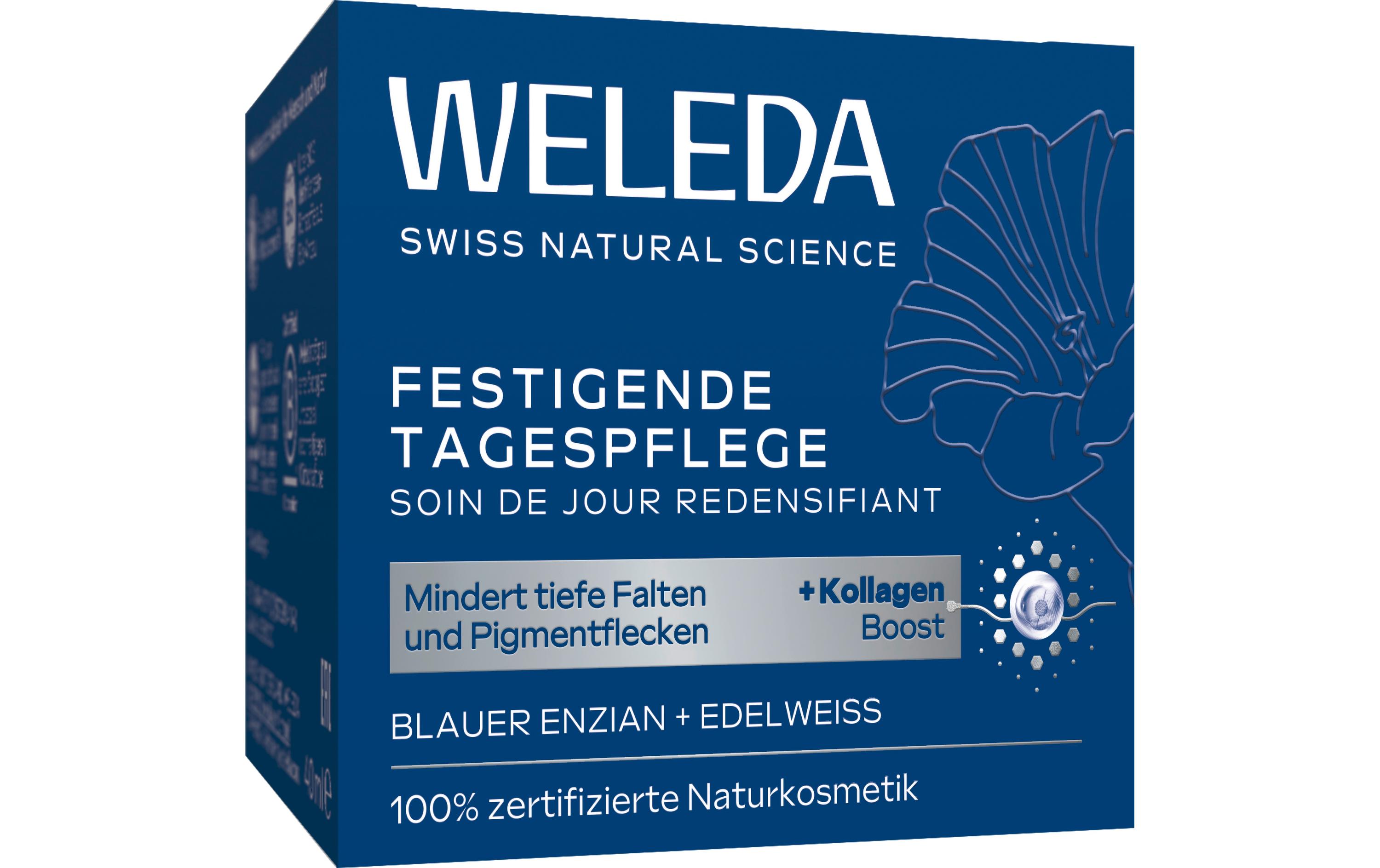 Tagescrème Blauer Enzian und Edelweiss 40 mlNatürliche Tagespflege mindert tiefe Falten und reduziert Pigmentflecken