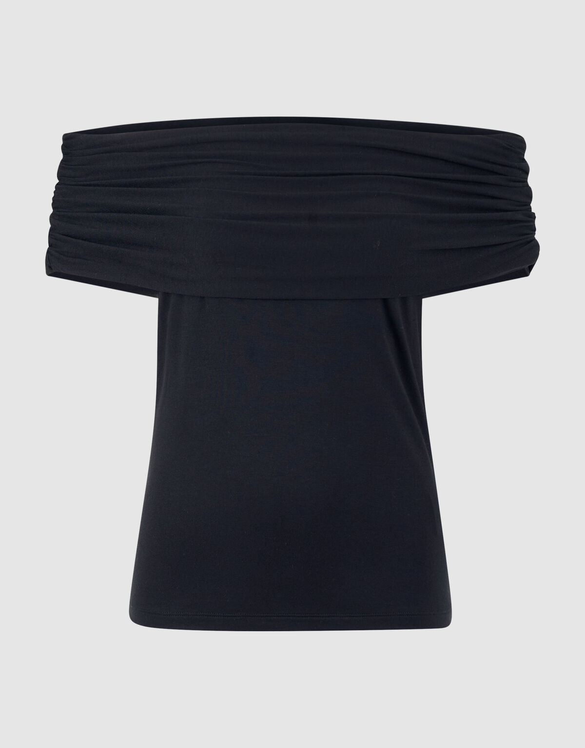 Off Shoulder Top Zwart