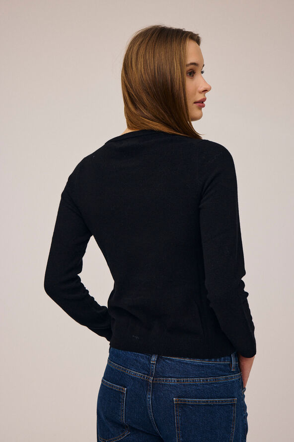 Magasin du Nord Collection Myrna 1 RWS Strik Lambswool Black