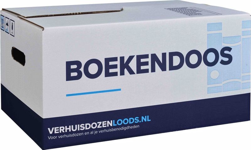 Boekendozen - Standaard Formaat - 47 x 33 x 24cm - 37 Liter - Extra Stevig