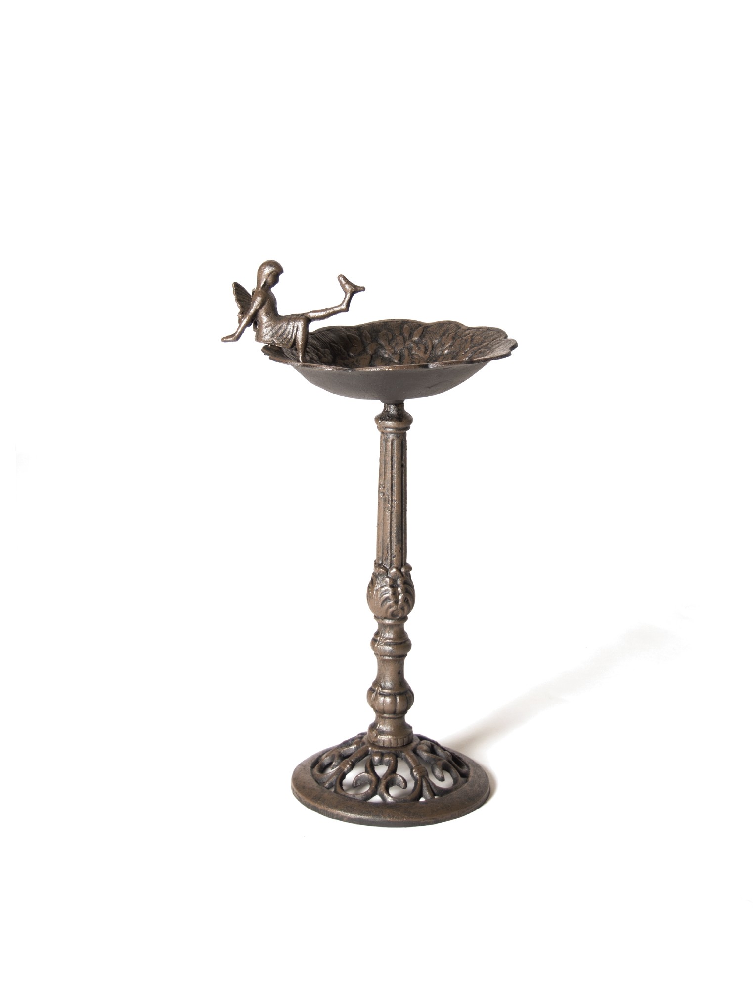 Vogeltränke mit Standfuß, antik-braun, B 25 cm, H 45 cm günstig bestellen