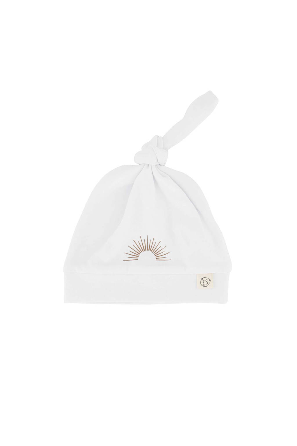 babymuts zonnetje wit