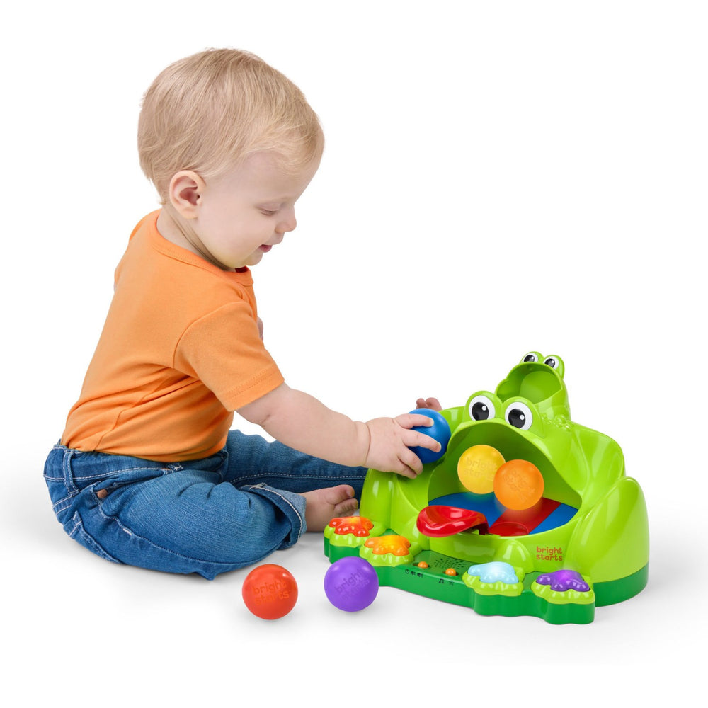 Køb Bright Starts Poppin' Bold Frog™ Bold Play Legetøj