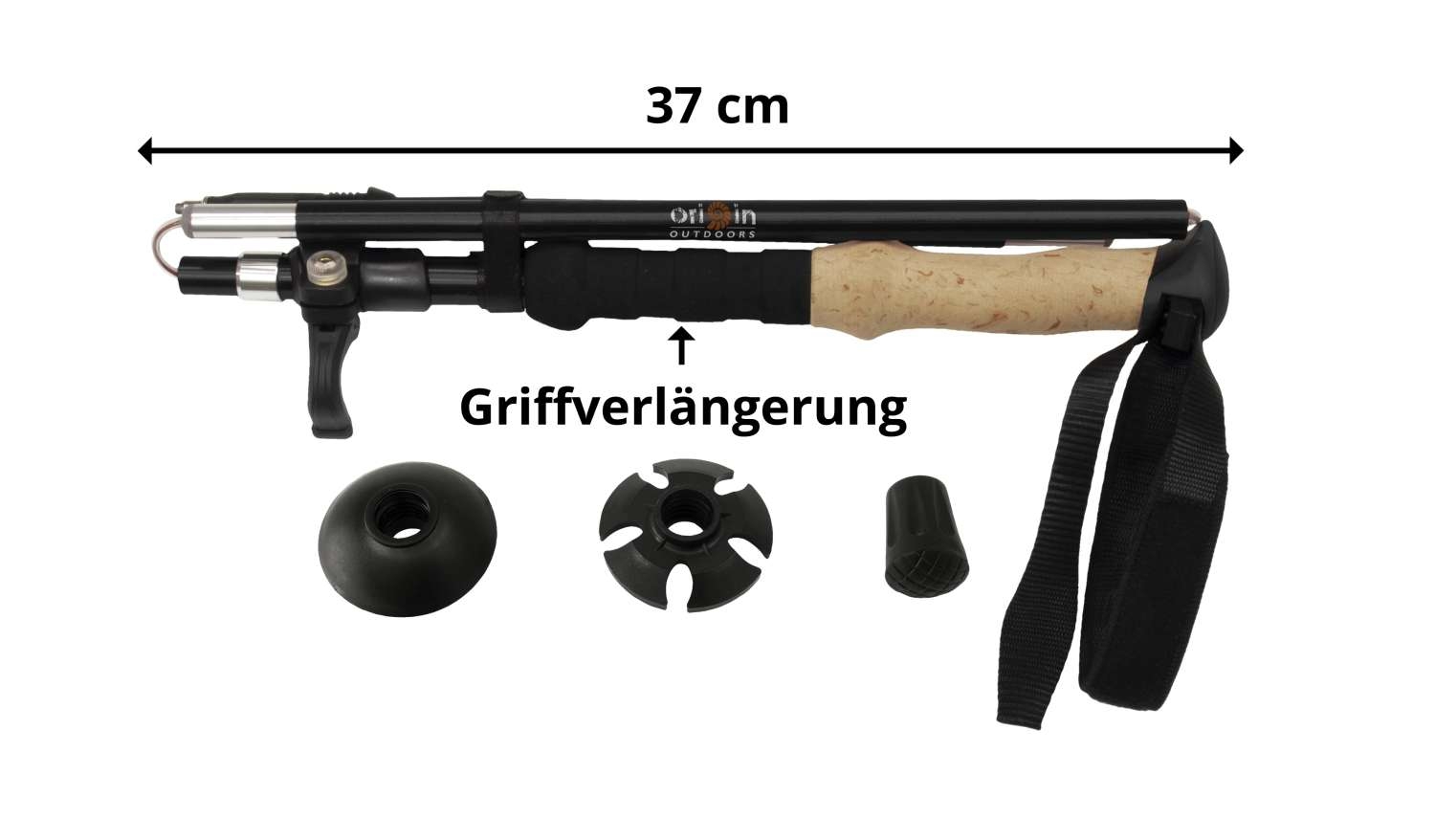 Origin Outdoors Micro Fold Trekkingstöcke 1 Paar