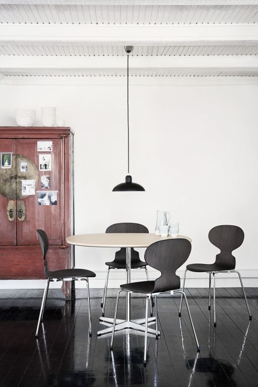 Fritz Hansen A623 tafel wit laminaat 90