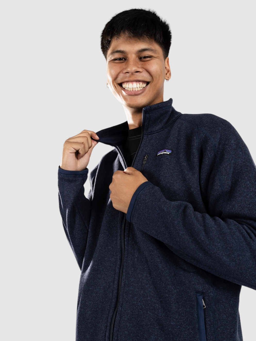 Patagonia Better Sweater Zip Hoodie new navy