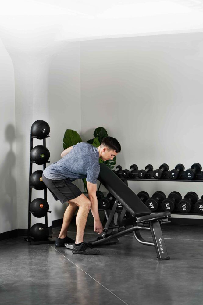 Vision Fitness Adjustable Trainingsbank
