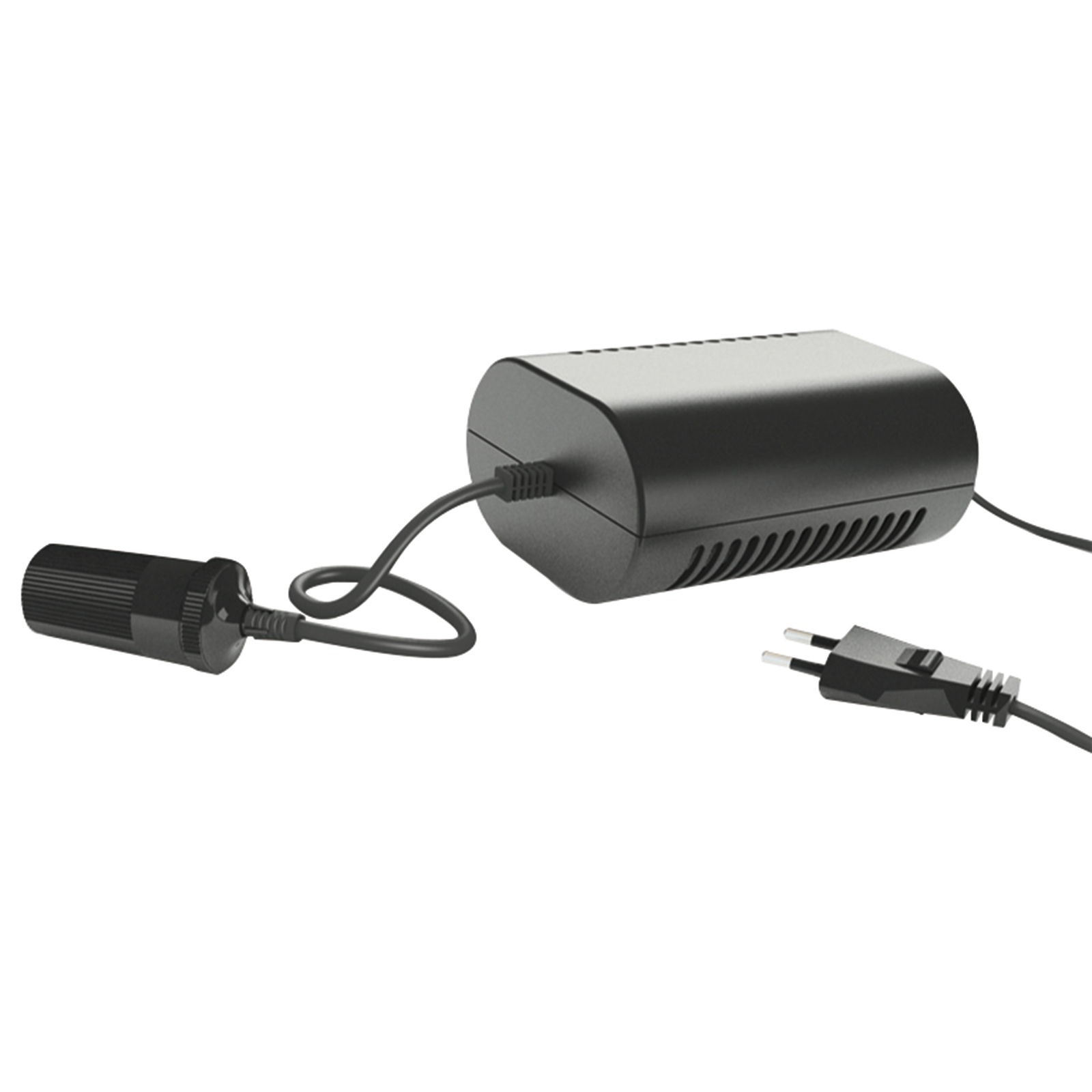 Netzgerät für Kühlbox - schwarz - 12 Volt nach 230 Volt