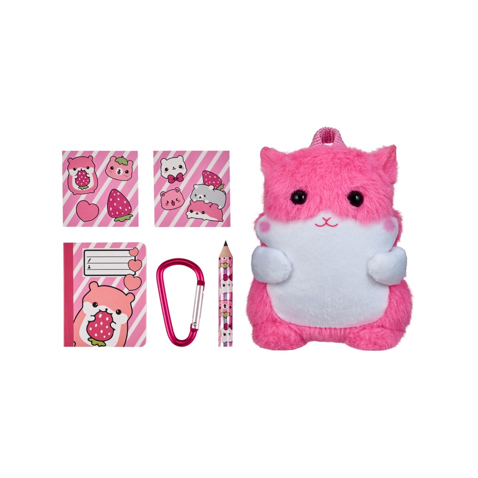 Real Littles - Backpack Plush Kæledyr - Clip on Playset