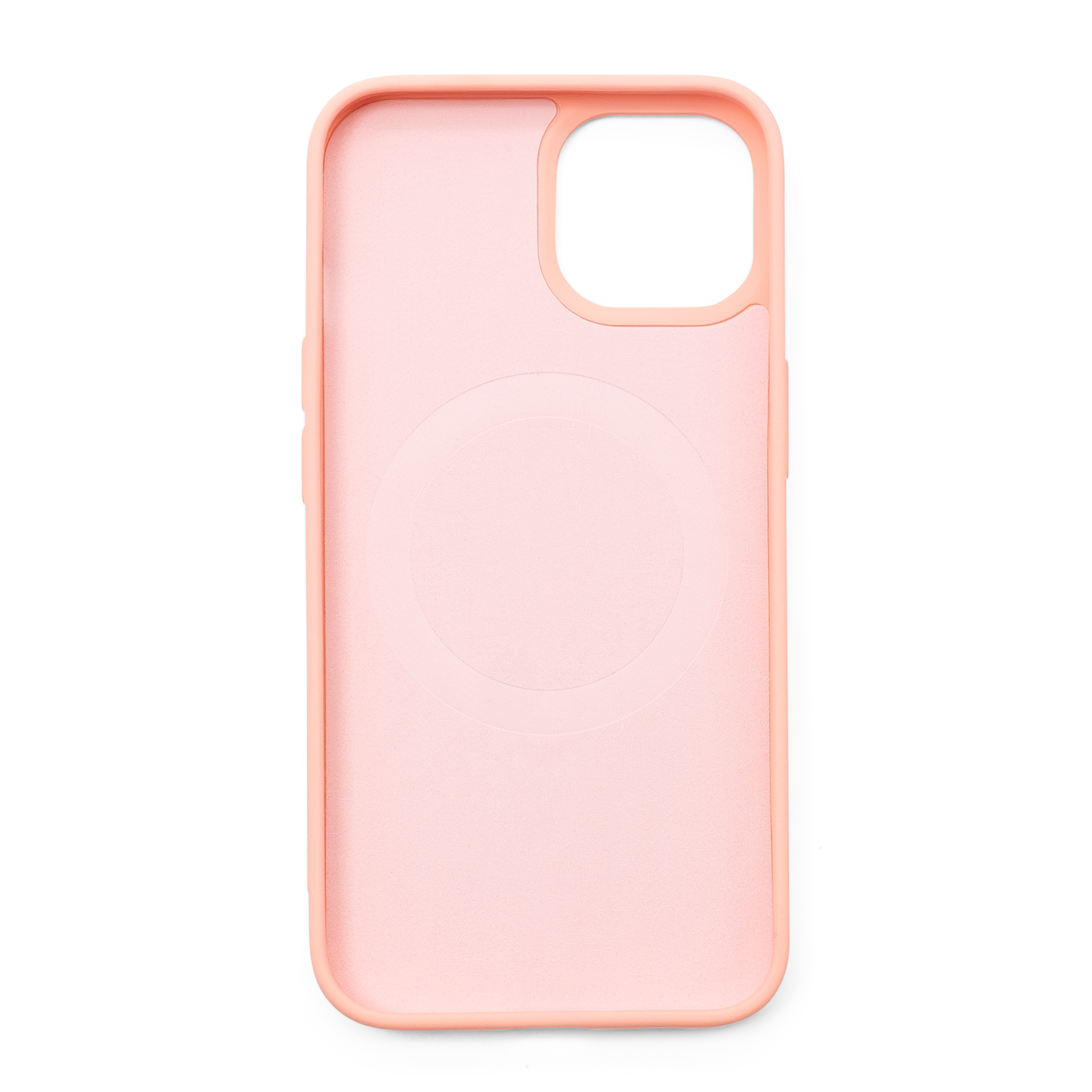iPhone 14 Pro MagSafe Silikon Case Hülle - Rosa