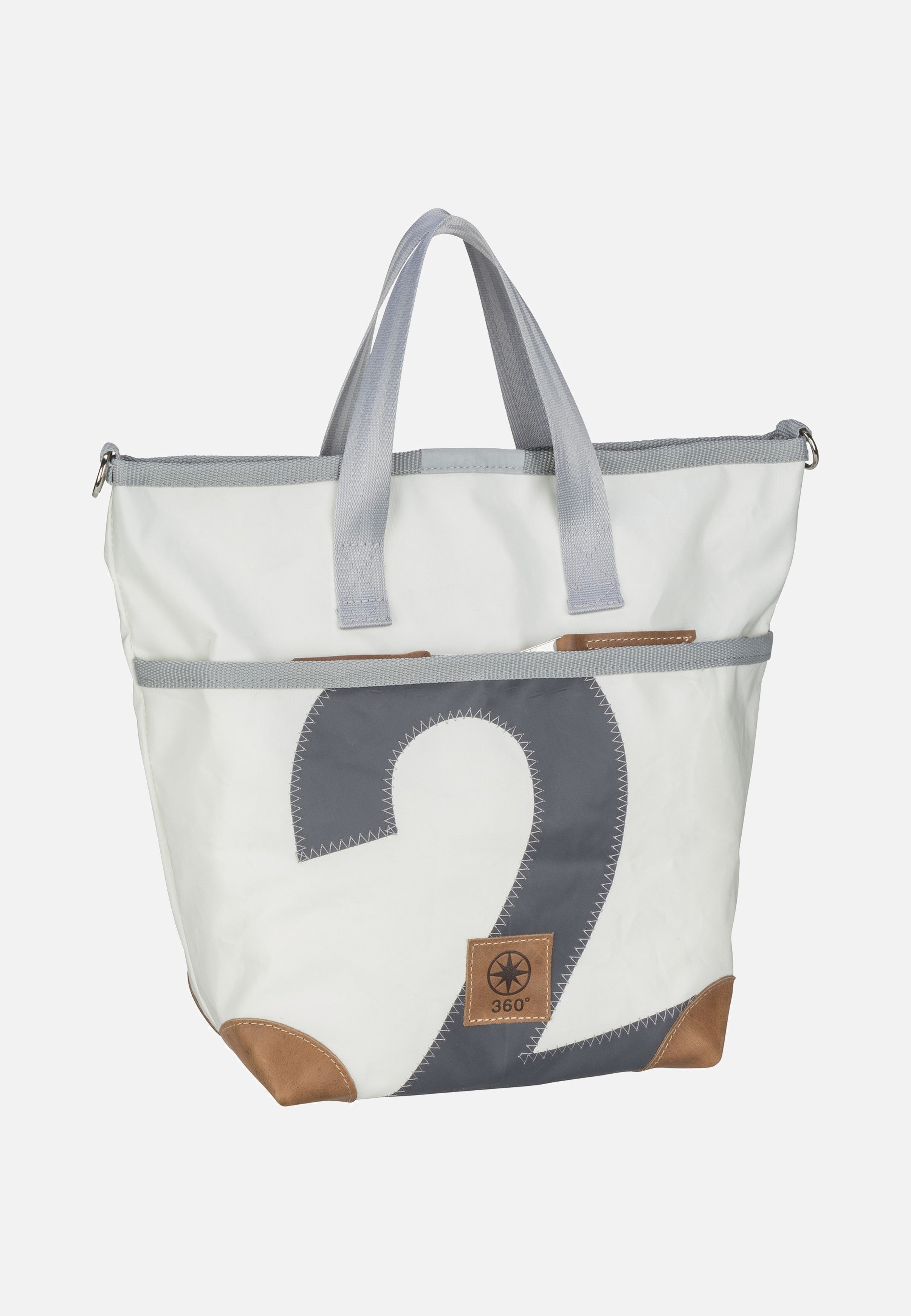 Deern Mini Weiß/Grau - Tote Bag