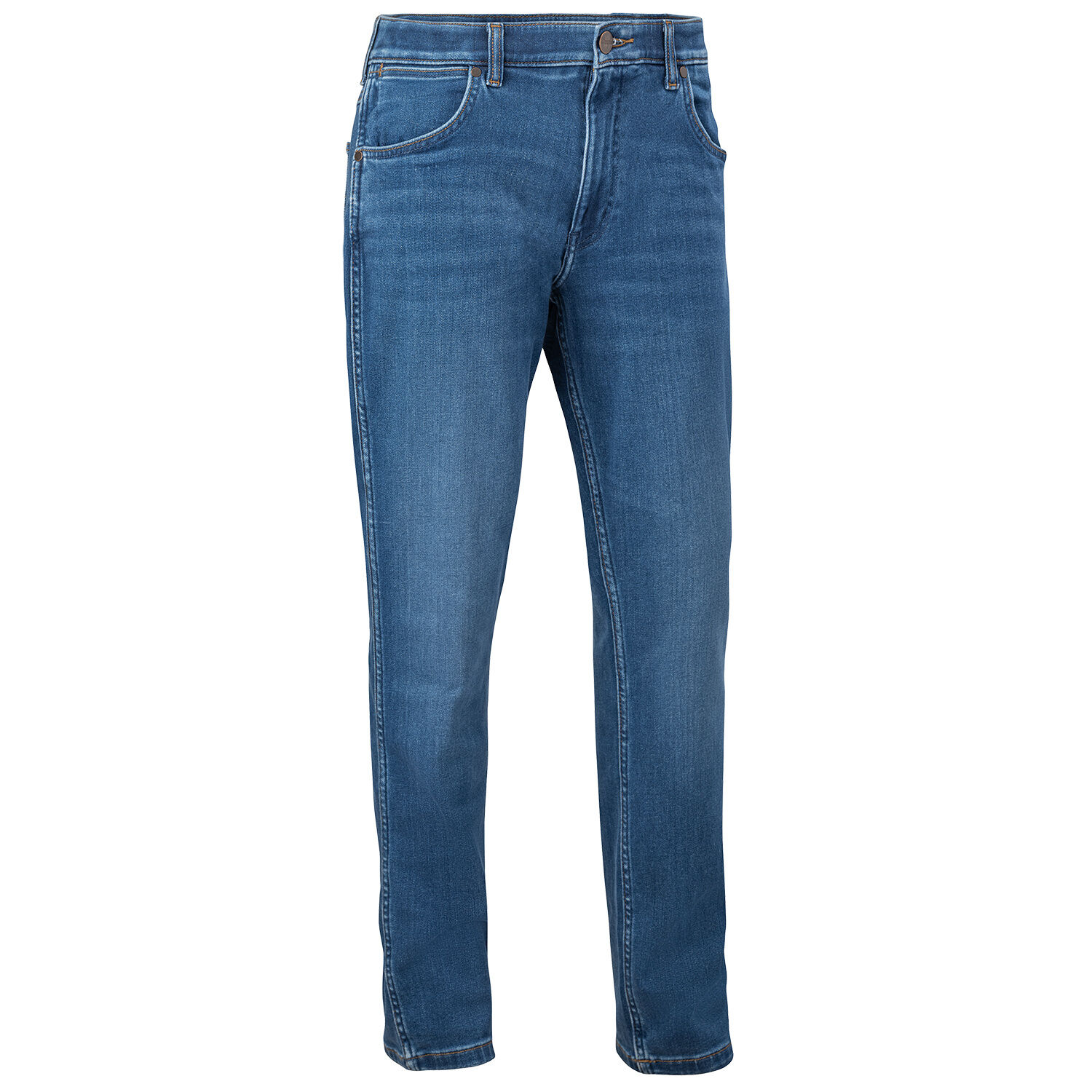Wrangler Herren Jeans Grensboro regular straight Free to stretch