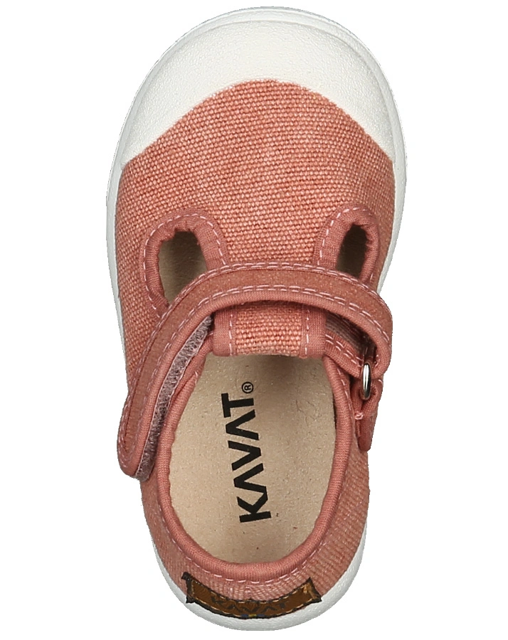 Klett-Lauflernschuhe MÖLNLYCKE TX in altrosa denim