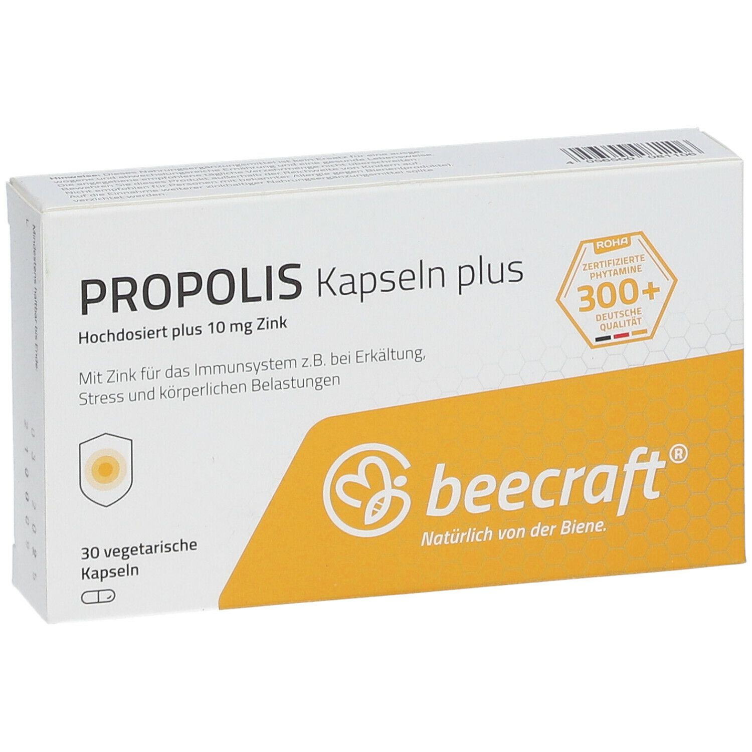 beecraft® PROPOLIS Kapseln Plus hochdosiert
