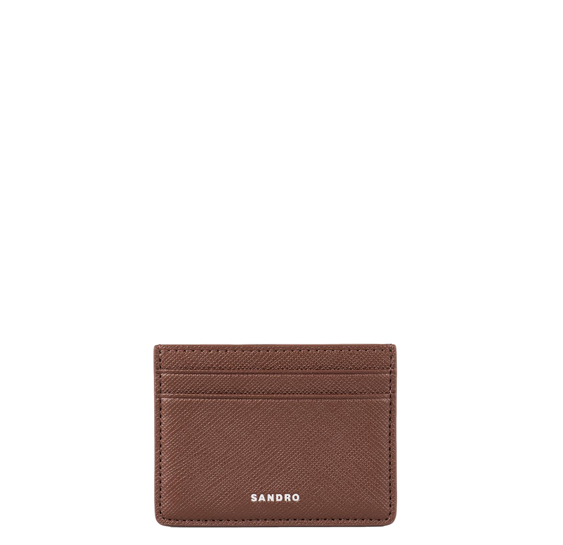 Porte-cartes en cuir | Marron
