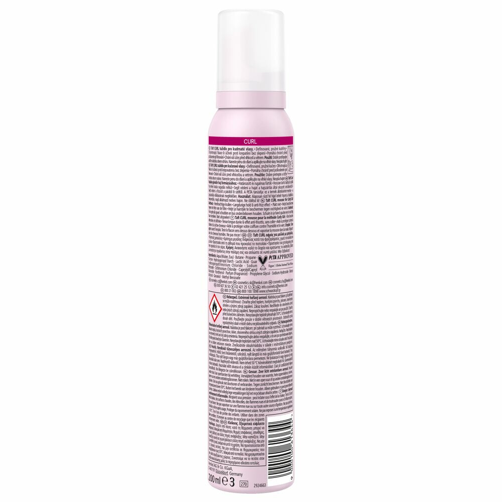 Taft Styling Mousse Curl200 ml