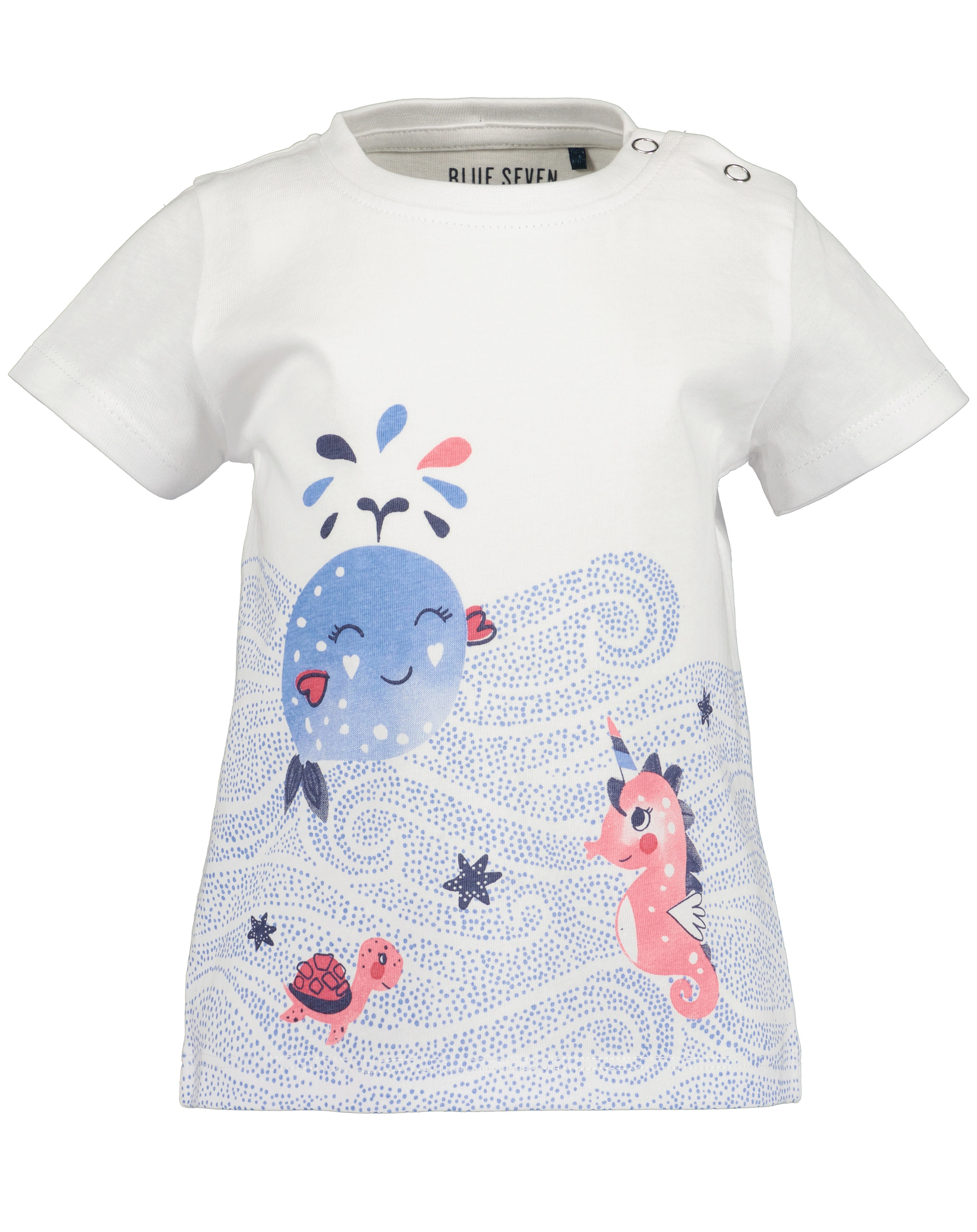 T-Shirt UNDER THE SEA in weiß