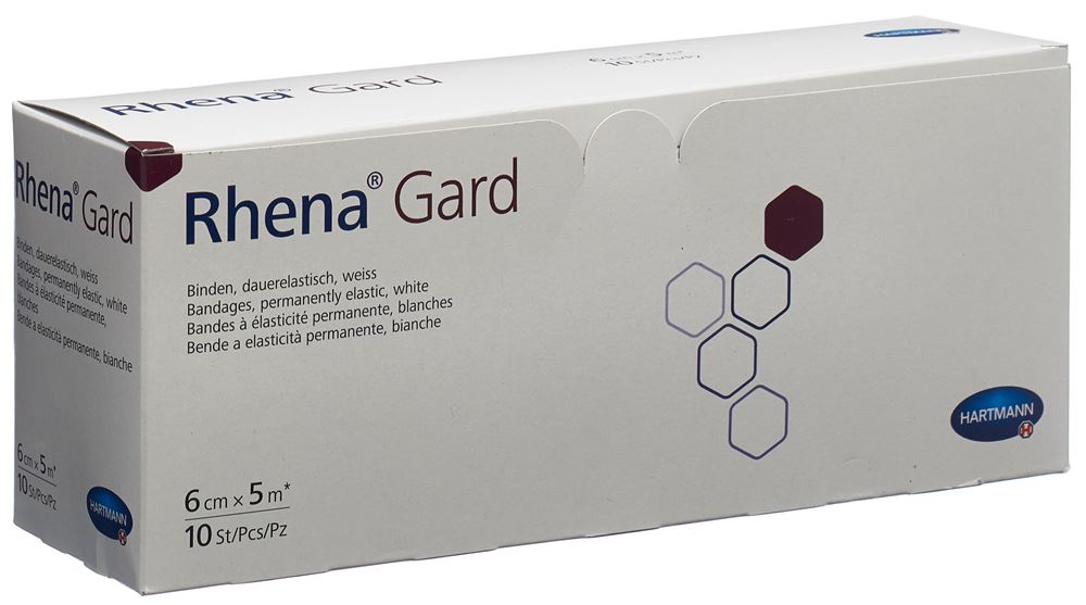 Rhena Elastische Binde 5mx6cm 10 Stk
