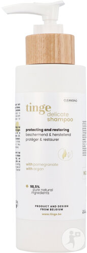 Tinge Shampoing Délicat Nettoyant Flacon Pompe 200ml