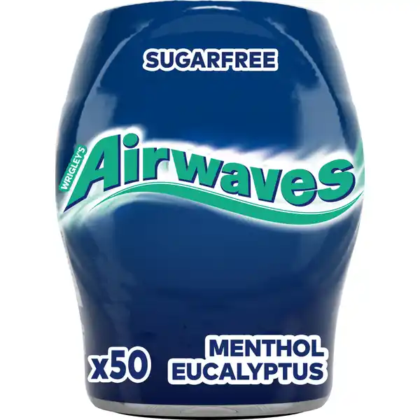 Menthol & Eukalyptus, zuckerfreier Kaugummi