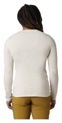 Maillot Manches Longues Femme Fox Ranger Dr Mid Blanc