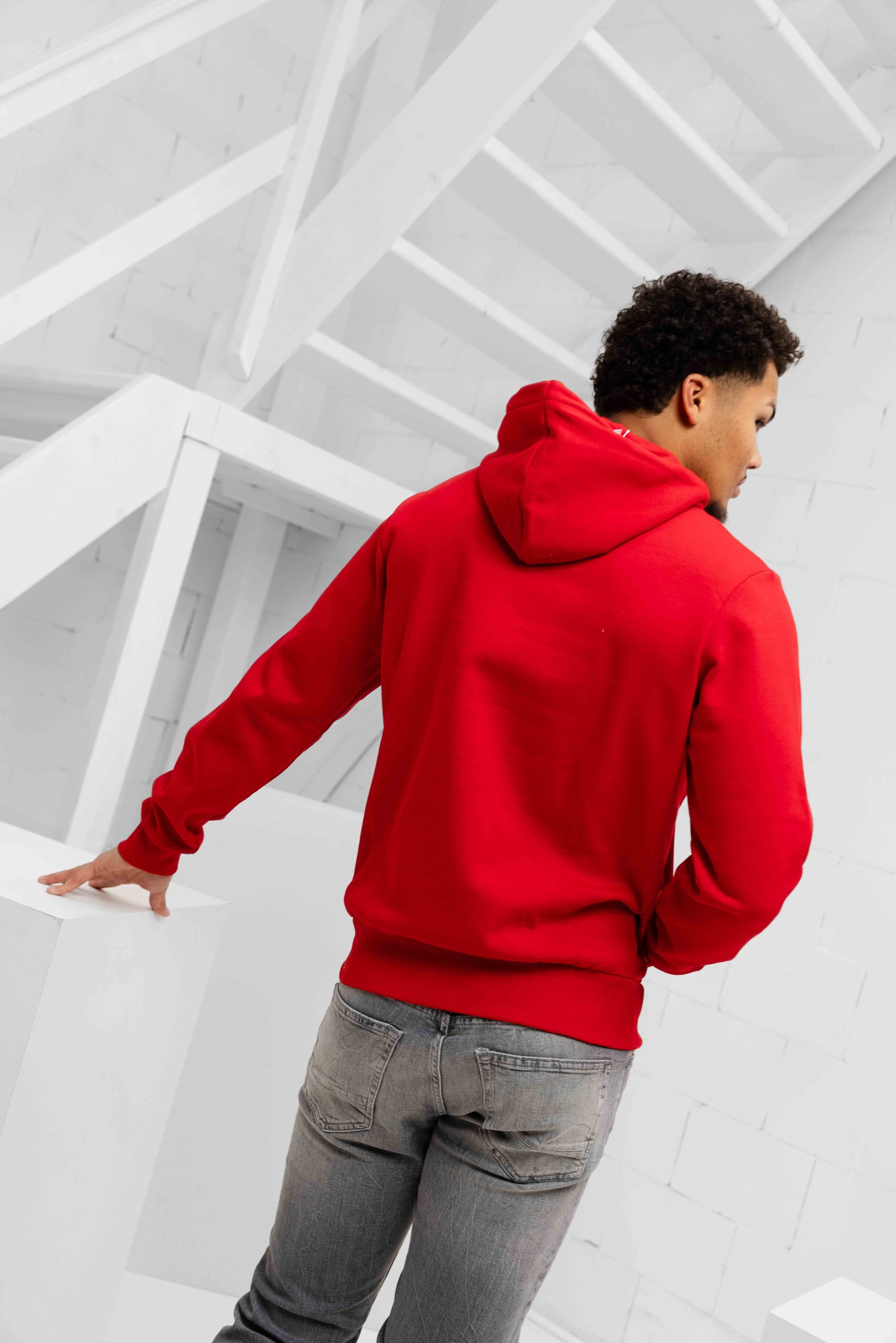 Lacoste Basic Hoodie Heren Rood