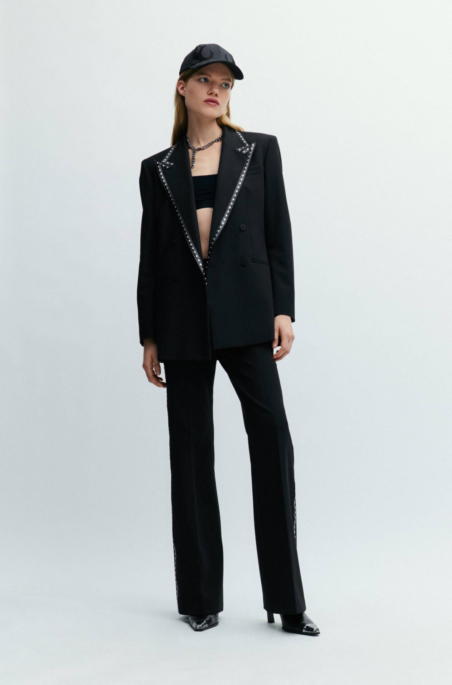 HUGO| Damen Hose HAZAL Slim Fit Bootcut