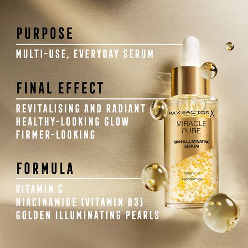 Max Factor Miracle Pure Skin-Illuminating Serum, 30 ml