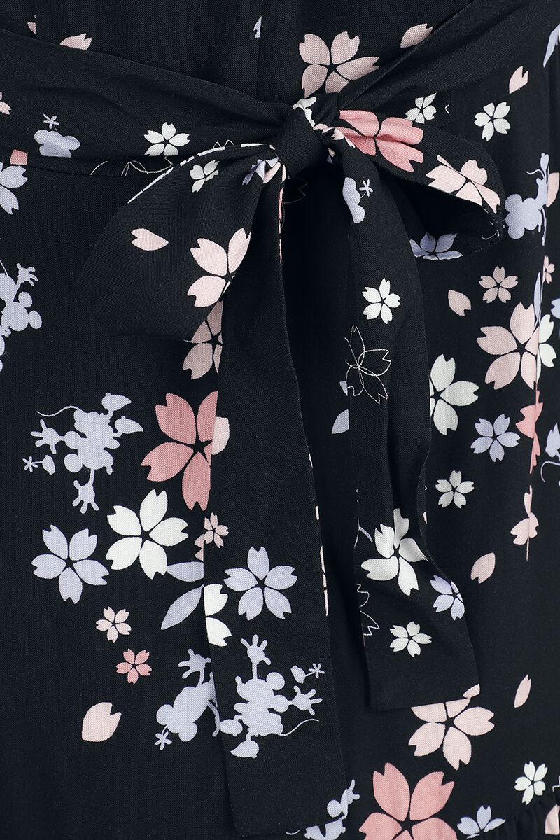 Fleurs | Mickey & Minnie Mouse Robe mi-longue