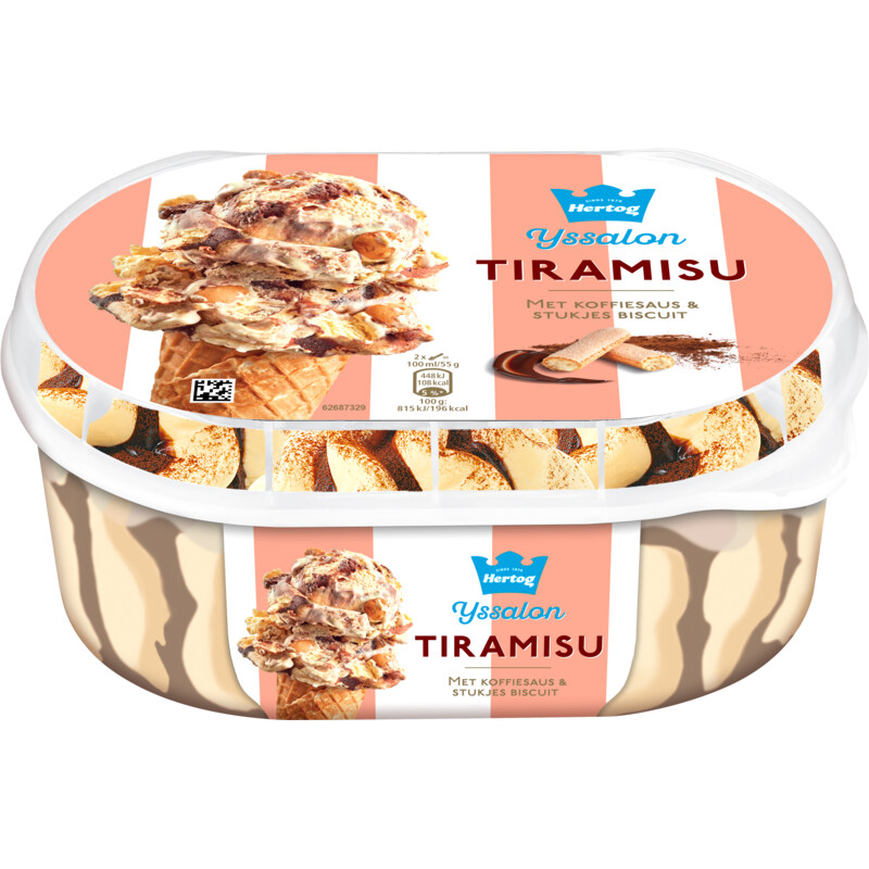 Hertog Ijssalon tiramisu