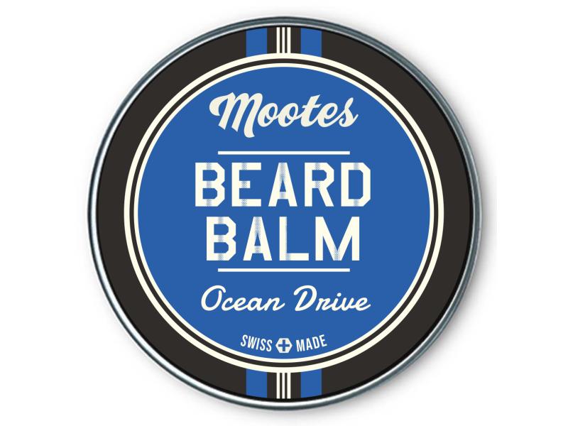 Mootes Bartbalsam Ocean Drive 50 g Hochwertiger Bartbalsam mit ätherischen Ölen