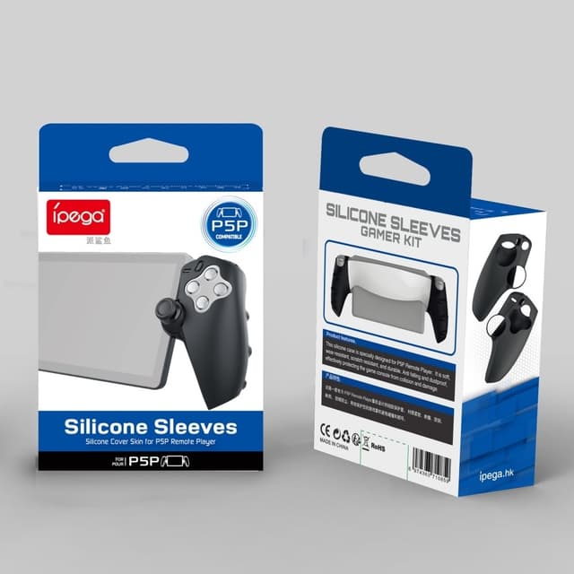 Til Sony PSP Portal Beskyttelsesetui Silikone Cover Skin Black