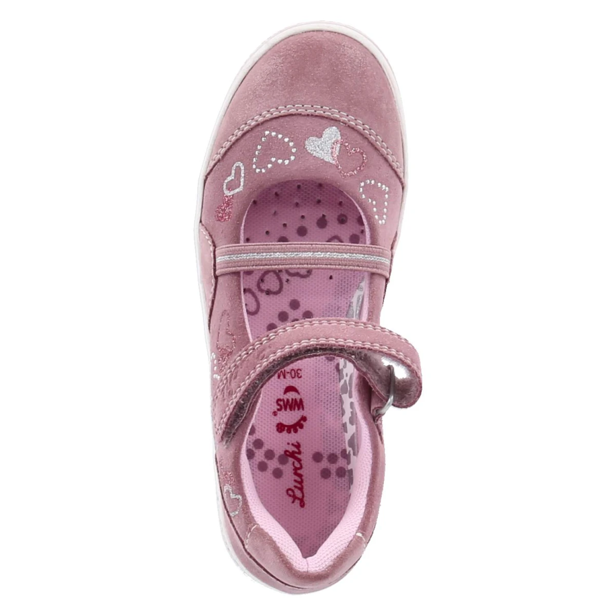LurchiKlettschuhe TINE - rose
