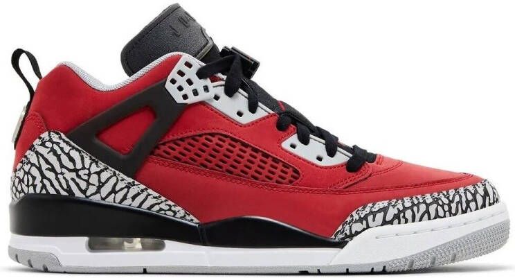 Jordan Spizike Low Basketball in rood formaten: 42.5