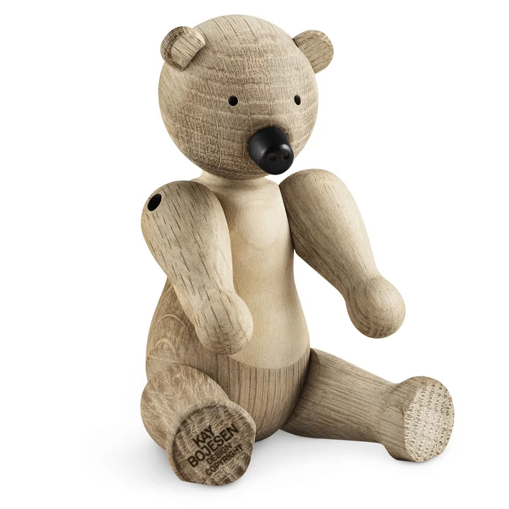 Kay Bojesen - Holz-Bär, Lilliput, H 9,5 cm