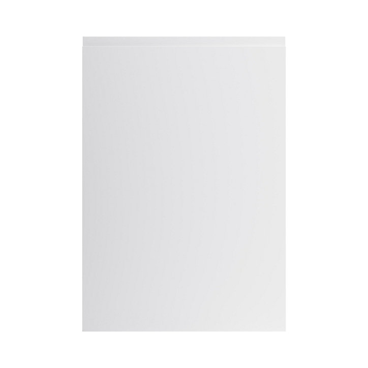 Porte de colonne de cuisine Garcinia gris clair brillant L. 60 cm x H. 90 cm GoodHome