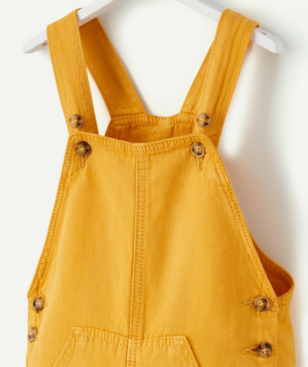 SALOPETTE FLUIDE BÉBÉ GARÇON JAUNE