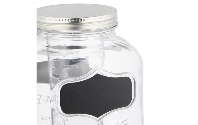 relaxdays Getränkespender »mit Ständer 2er Set, 4 Liter«