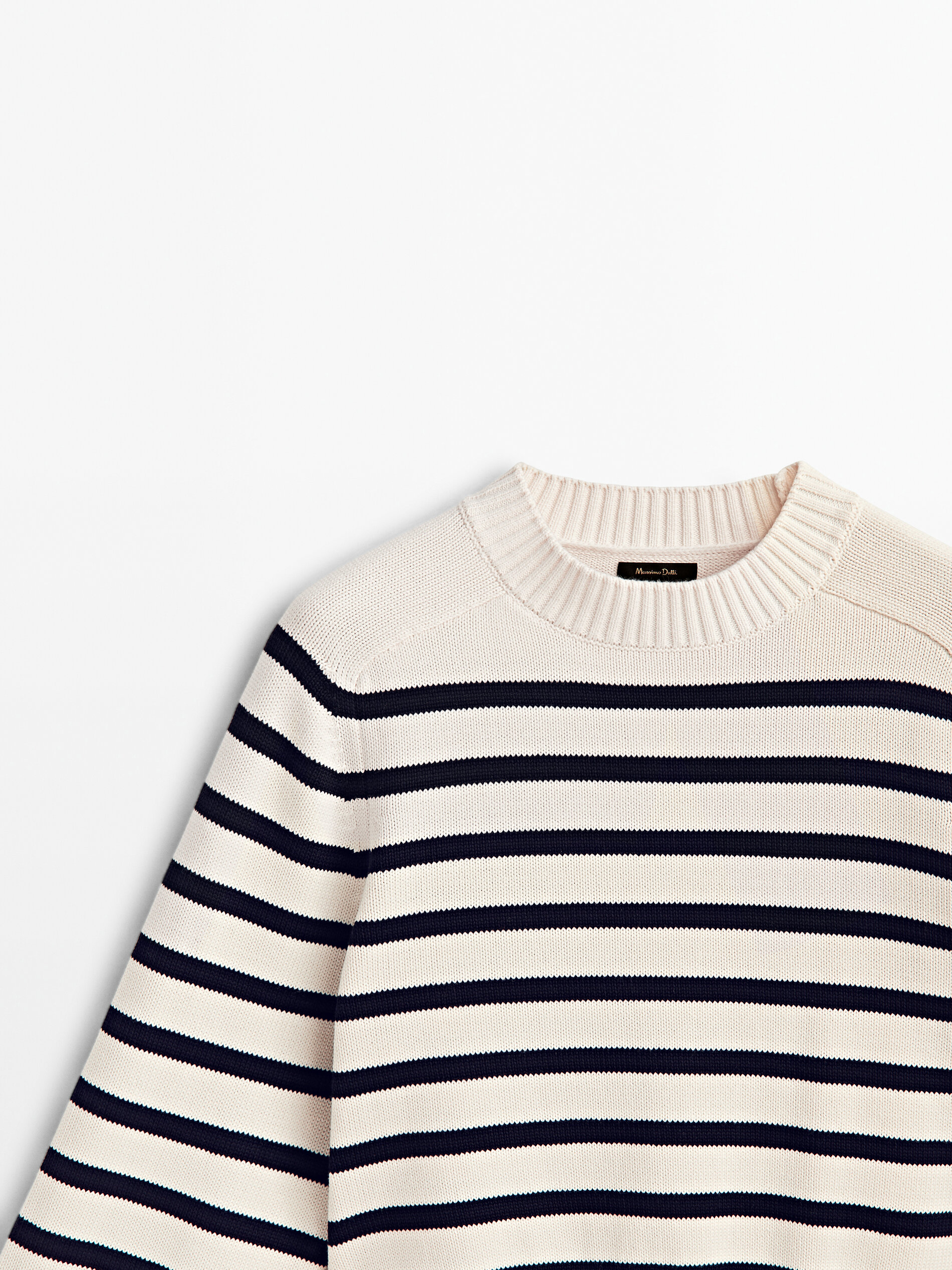 Camisa Rayas com costura e costas arredondadas - RAW