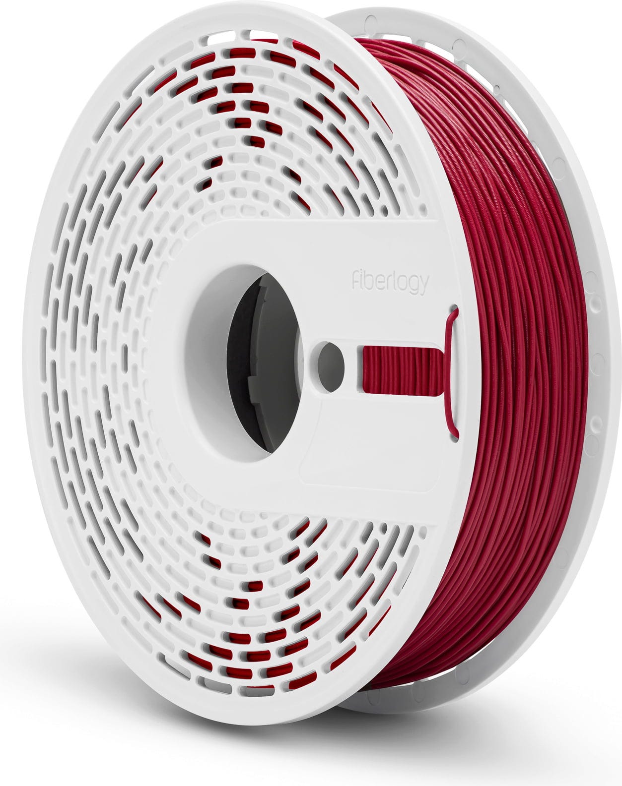 Fiberlogy  FiberFlex 40D Burgundy, 1,75 mm / 850 g    Flexibles Filament mit einer Shore Härte von D40 in Dunkelrot