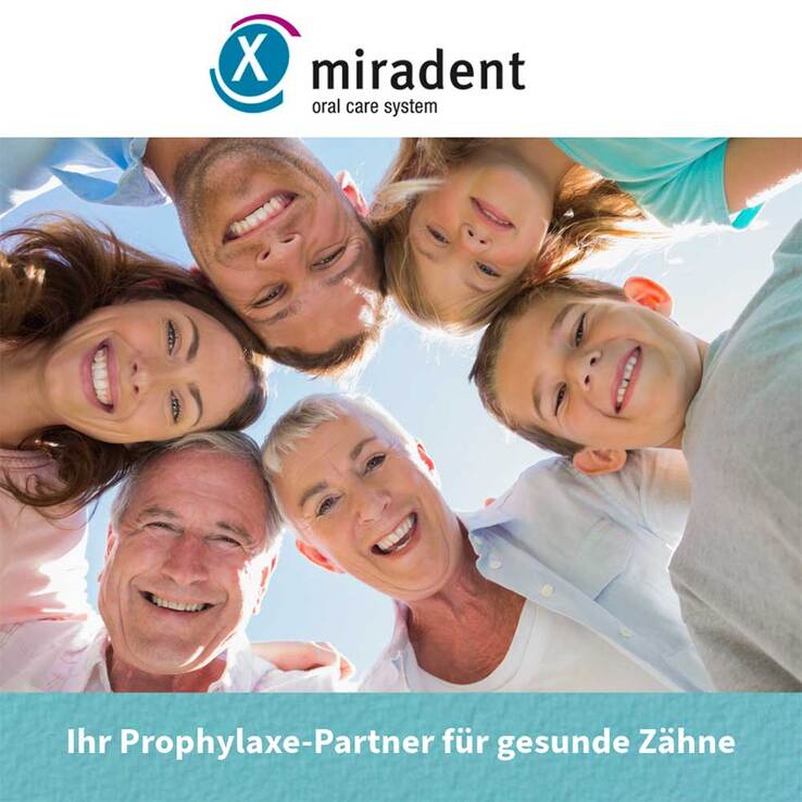 Miradent Protho Box Home blau Glitzer, 1 St