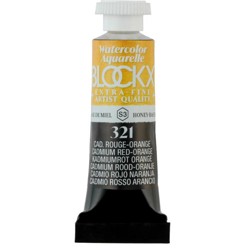Aquarelle extra-fine tube 5ml - Cadmium rouge-orange