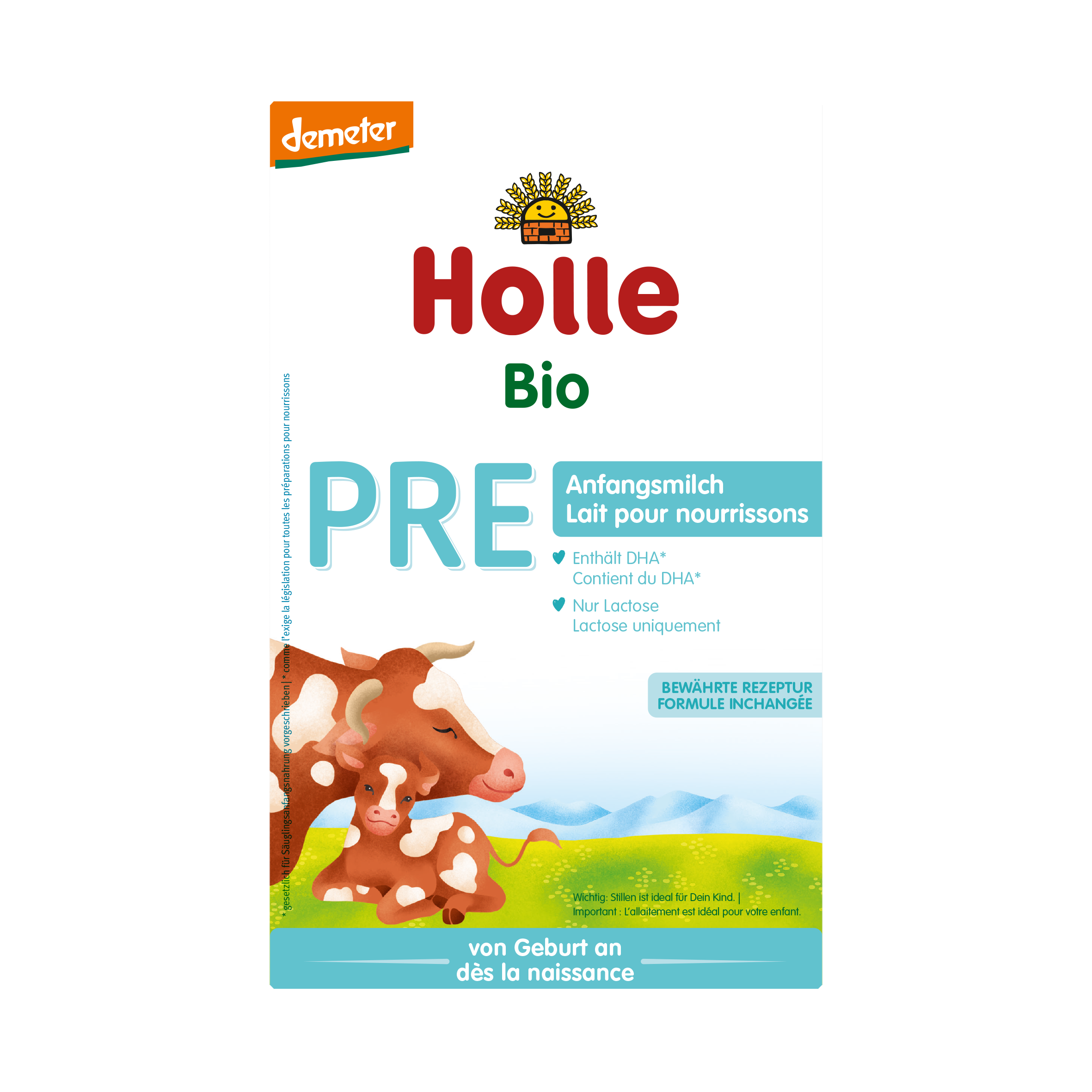 HOLLE Bio-Anfangsmilch PRE<br>400 g, Karton, Pulver, (neu)