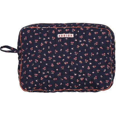 HABIBA  Fleur toilettaske - Indigo